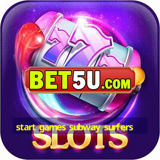 start games subway surfers